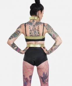 HOLOSEXUAL Homage To Bondage Leather Body Harness Accessories