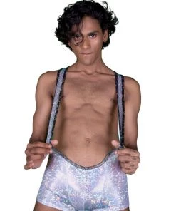 SEA DRAGON STUDIO Holographic Mens Wrestling Suit | 13 Colors
