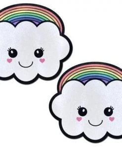PASTEASE Rainbow Kawaii Cloud Nipple Pasties