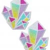 PASTEASE Dazzling Pastel Crystal Cluster Nipple Pasties Accessories