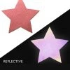 PASTEASE Reflective Red Star Nipple Pasties Nipple Pasties